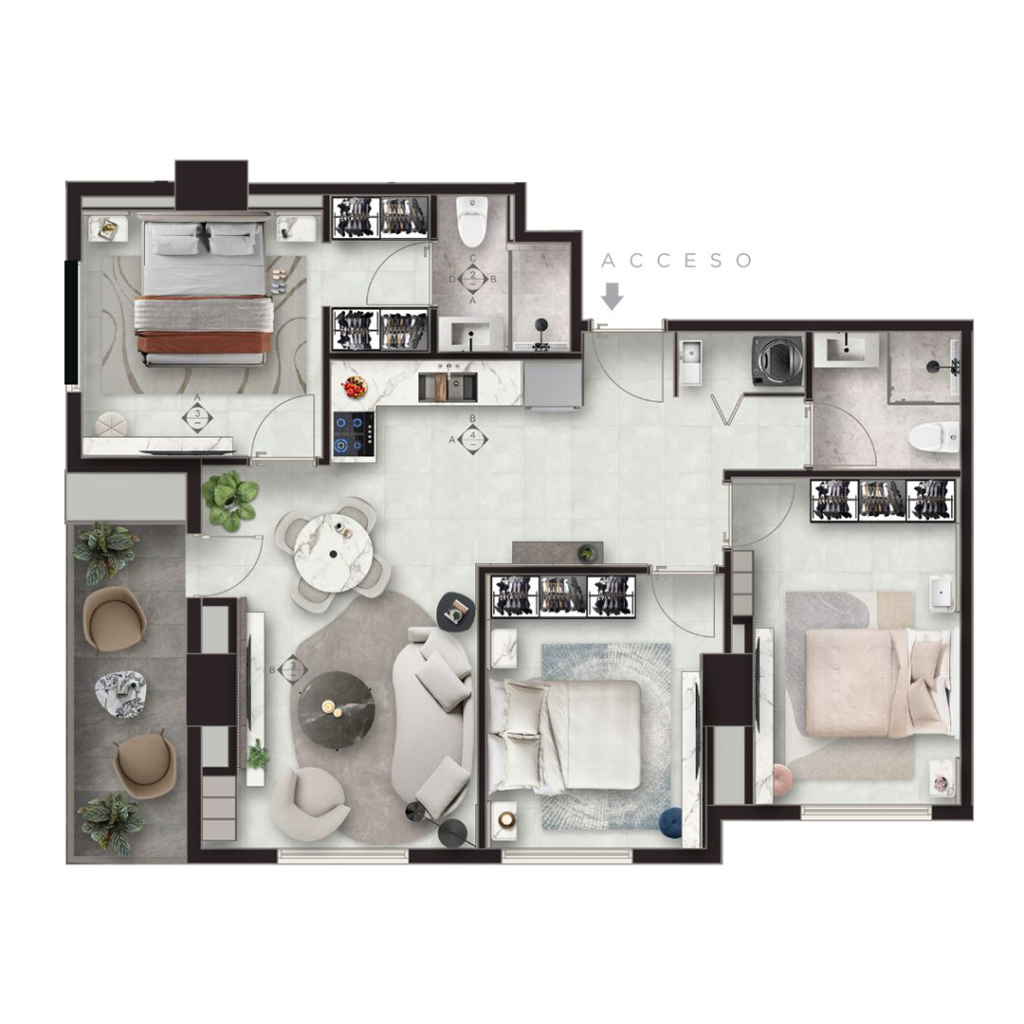 Milos - Plano